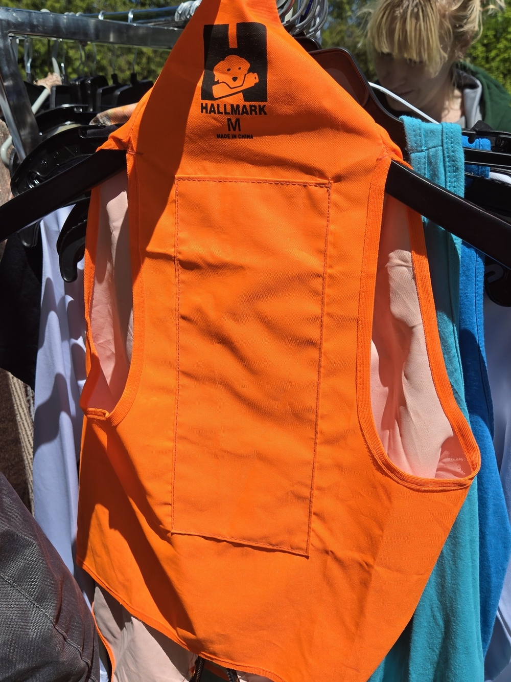 Hallmark Bright Orange Vest Top
